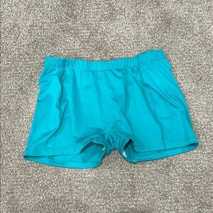 Greenish teal Athletic Shorts